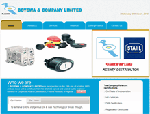 Tablet Screenshot of boyewa.com